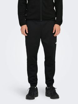 Pantalón de chándal repunteado Only & Sons Black