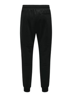 Pantalón de chándal repunteado Only & Sons Black