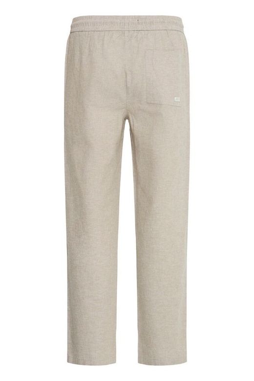 Pantalón de lino con goma y cordón Blend Of America Beige