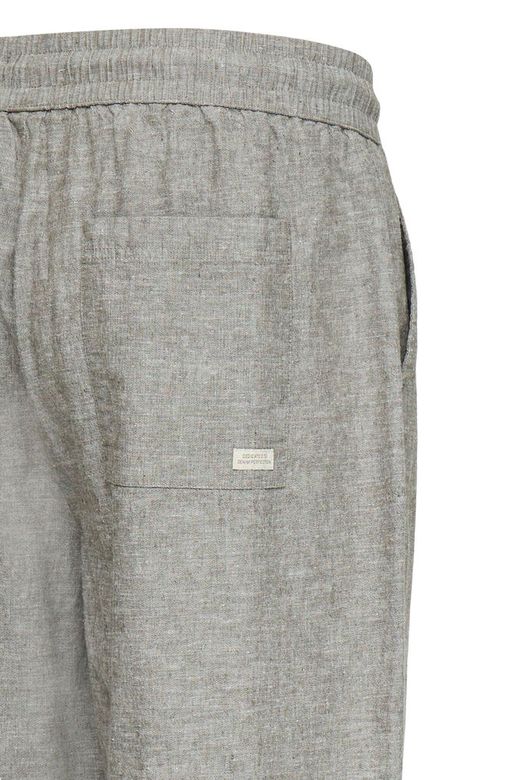Pantalón de lino con goma y cordón Blend Of America Olive Night