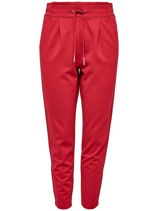 Pantalón elástico con gomas y bandas laterales Only Tango Red