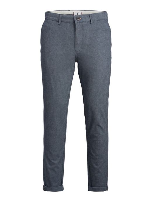 Pantalón elástico con muestra geométrica Jack & Jones Faded Denim