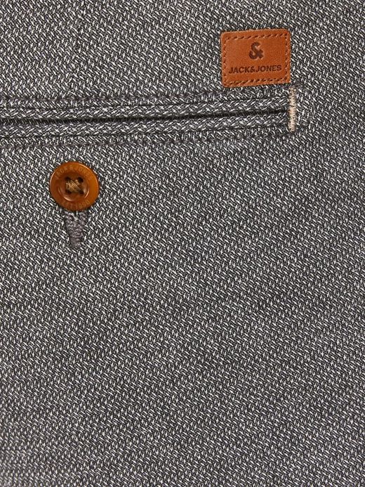 Pantalón elástico con muestra geométrica Jack & Jones Grey