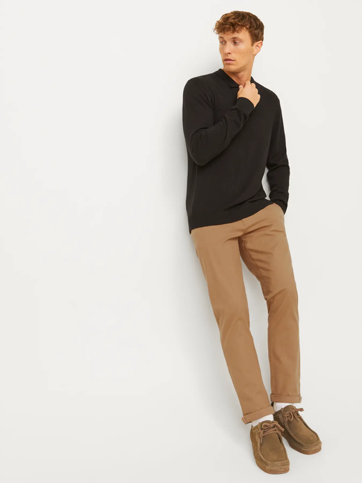 Pantalón elástico con muestra geométrica Jack & Jones Kelp