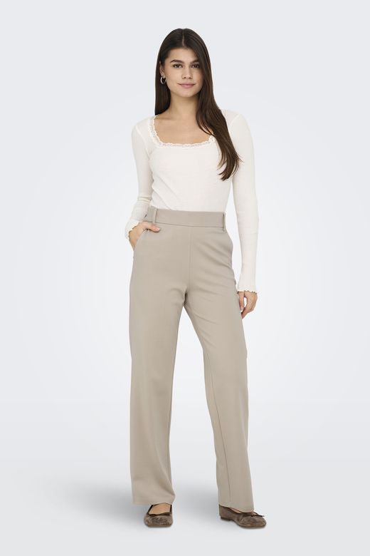Pantalón elástico MW Only Pure Cashmere