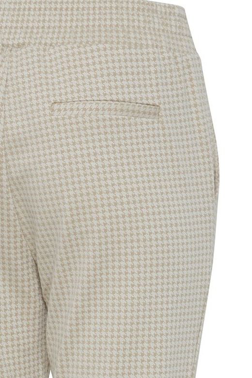 Pantalón elástico pata de gallo Ichi Dry Sand