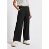 Pantalón HW de pierna ancha Street One Black