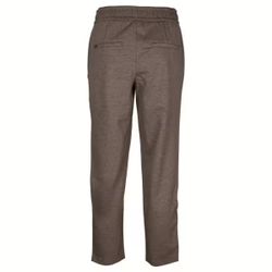 Pantalón jaspeado con goma Street One Brown