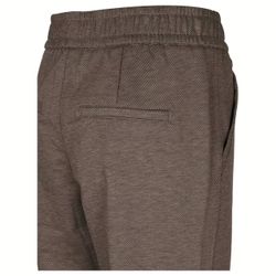 Pantalón jaspeado con goma Street One Brown