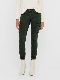 Pantalón militar con bolsillos elástico Only Rosin