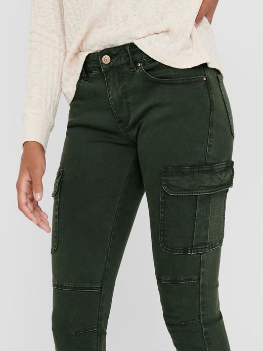 Pantalón militar con bolsillos elástico Only Rosin