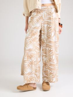 Pantalón palazzo con estampado hojas de palmera Only Moonbean