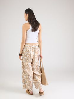 Pantalón palazzo con estampado hojas de palmera Only Moonbean