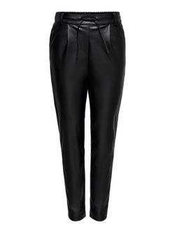 Pantalón polipiel con goma Only Black