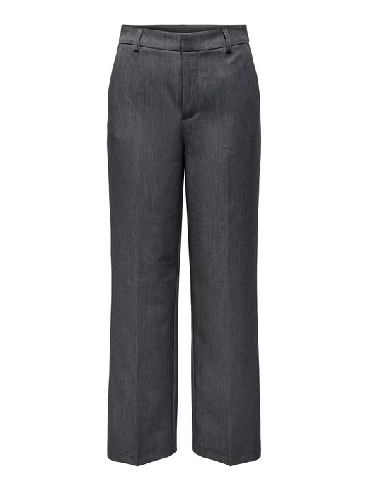 Pantalón sastre de pierna ancha Only Dark Grey Mela
