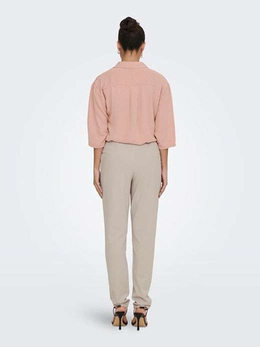 Pantalón vestir con cinturón Jdy Chateau Gray