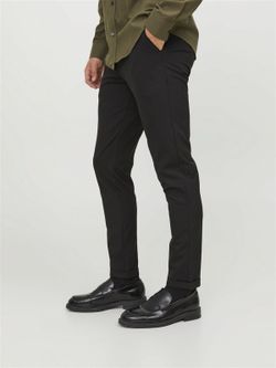Pantalón vestir con cuadro gales Jack & Jones Chocolate