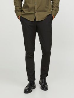 Pantalón vestir con cuadro gales Jack & Jones Chocolate