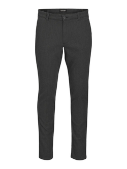 Pantalón vestir con detalle espiga Jack & Jones Dark Grey