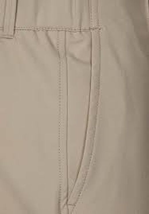 Pantalón vestir con repunte Street One Beige