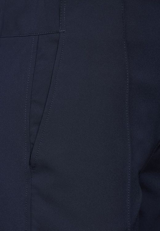 Pantalón vestir con repunte Street One Deep Blue