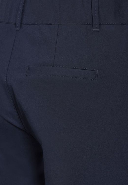 Pantalón vestir con repunte Street One Deep Blue