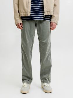 Pnatalón con goma y cordón Jack & Jones Olive Night