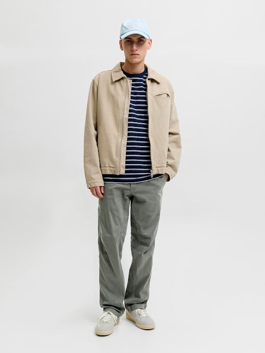 Pnatalón con goma y cordón Jack & Jones Olive Night