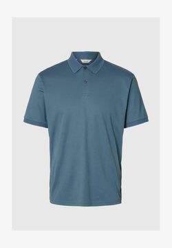 Poli m/c con cremallera Selected Blue