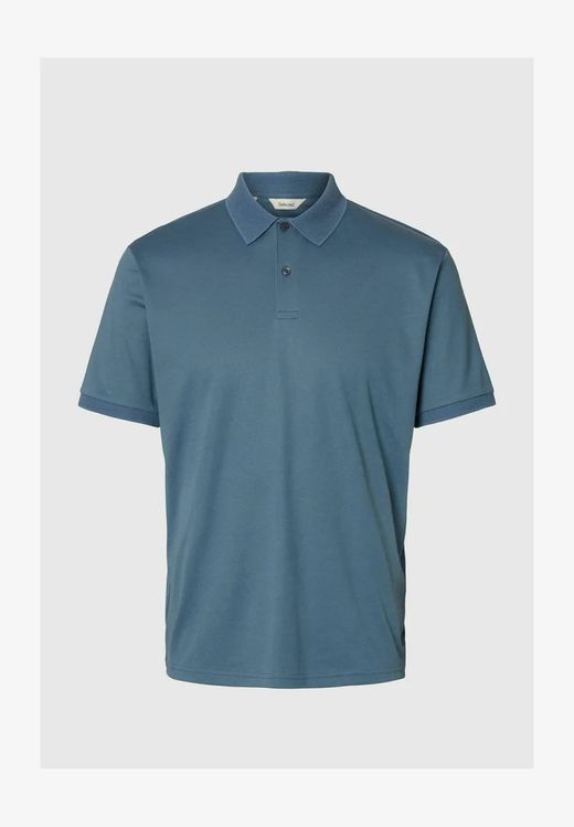 Poli m/c con cremallera Selected Blue