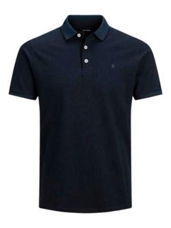 Polo m/c básico piqué Jack & Jones Dark Navy