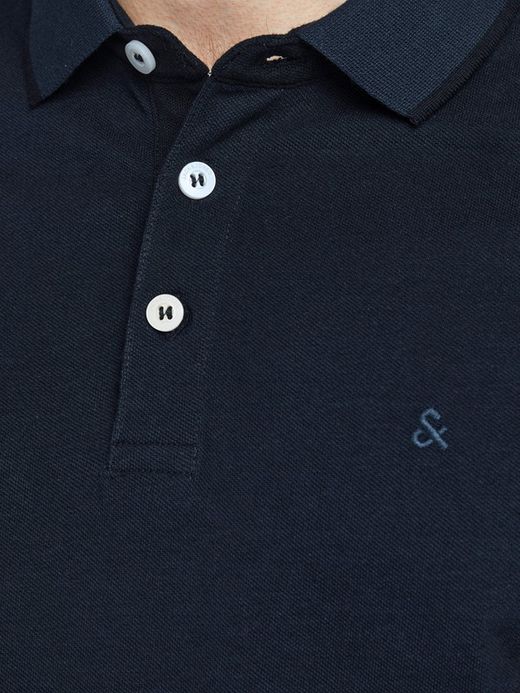 Polo m/c básico piqué Jack & Jones Dark Navy