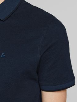 Polo m/c básico piqué Jack & Jones Dark Navy