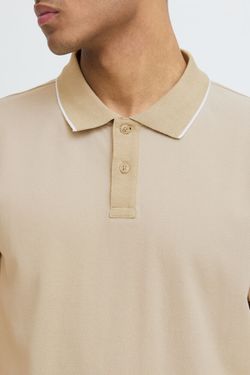 Polo de m/c piqué Blend Of America Sand
