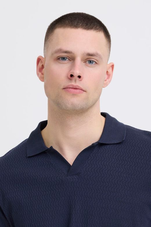 Polo de m/c punto Blend Of America Dark Navy