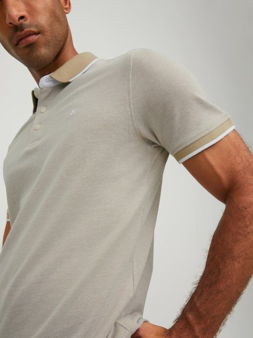 Polo m/c básico piqué Jack & Jones Crockery