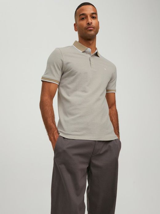 Polo m/c básico piqué Jack & Jones Crockery