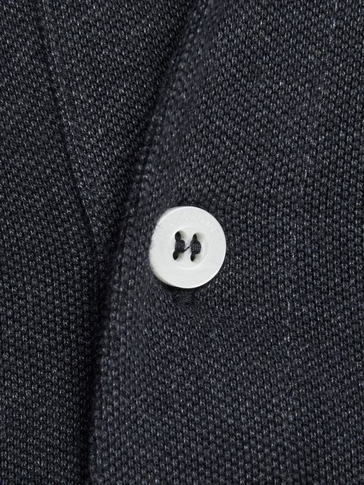 Polo m/c básico piqué Jack & Jones Dark Grey