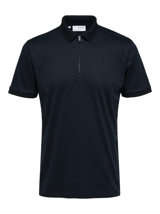 Polo m/c con cremallera Selected Sky Captain