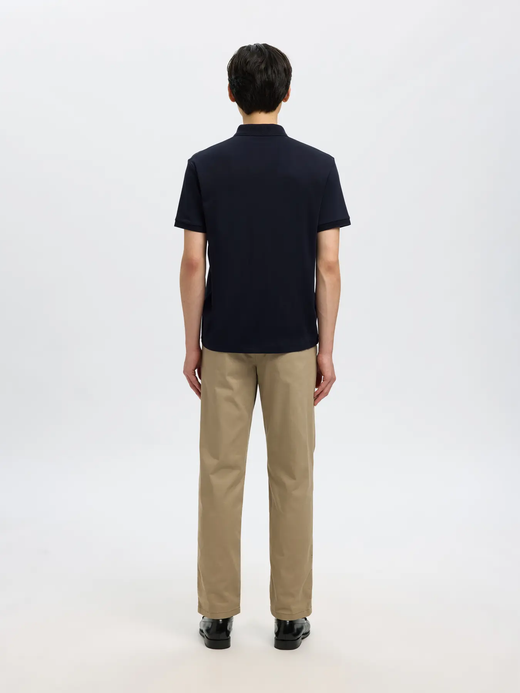 Polo m/c con cremallera Selected Sky Captain