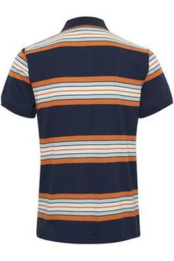 Polo m/c con rayas multicolor Blend Of America Blue