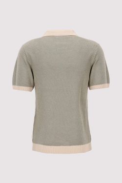 Polo m/c de punto granulado Jack & Jones Vetiver