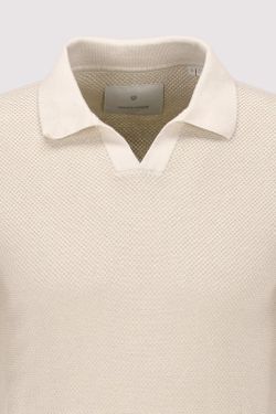 Polo m/c de punto granulado Jack & Jones Whitecap Gray