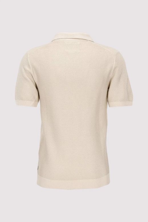 Polo m/c de punto granulado Jack & Jones Whitecap Gray