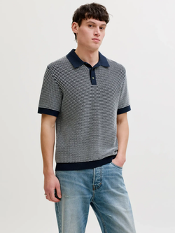 Polo m/c de punto Jack & Jones Sky Captain
