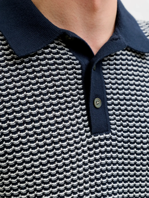 Polo m/c de punto Jack & Jones Sky Captain