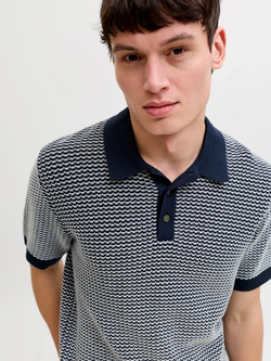 Polo m/c de punto Jack & Jones Sky Captain