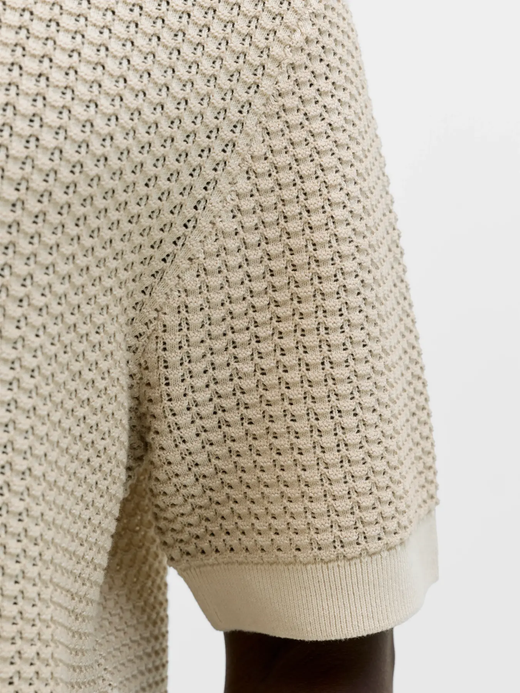 Polo m/c de punto Jack & Jones Whitecap Gray