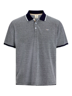 Polo m/c jaspeado Jack & Jones Maritime Blue