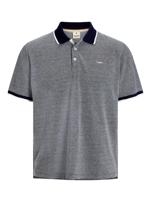 Polo m/c jaspeado Jack & Jones Maritime Blue